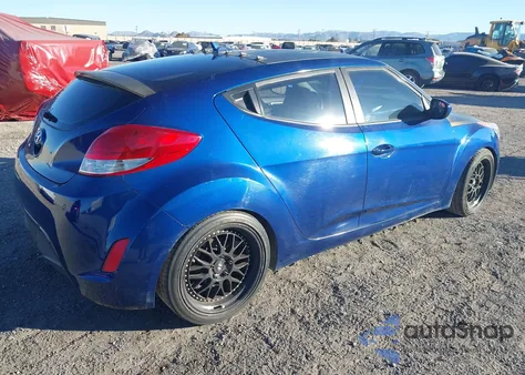 2016 Hyundai Veloster z USA, uszkodzony, nr VIN KMHTC6AD5GU292851